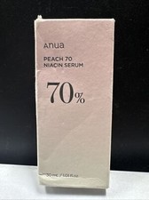  US Seller ANUA Peach 70 Niacinamide Serum 30ml Brightening Exp 07/2026 Sealed