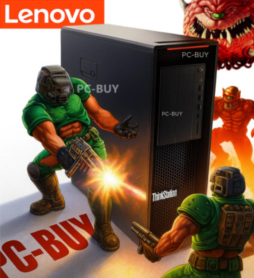 Lenovo ThinkStation P520 Gaming PC RTX 3080, 64GB RAM, 1TB SSD, Wi-Fi, Win11 PRO