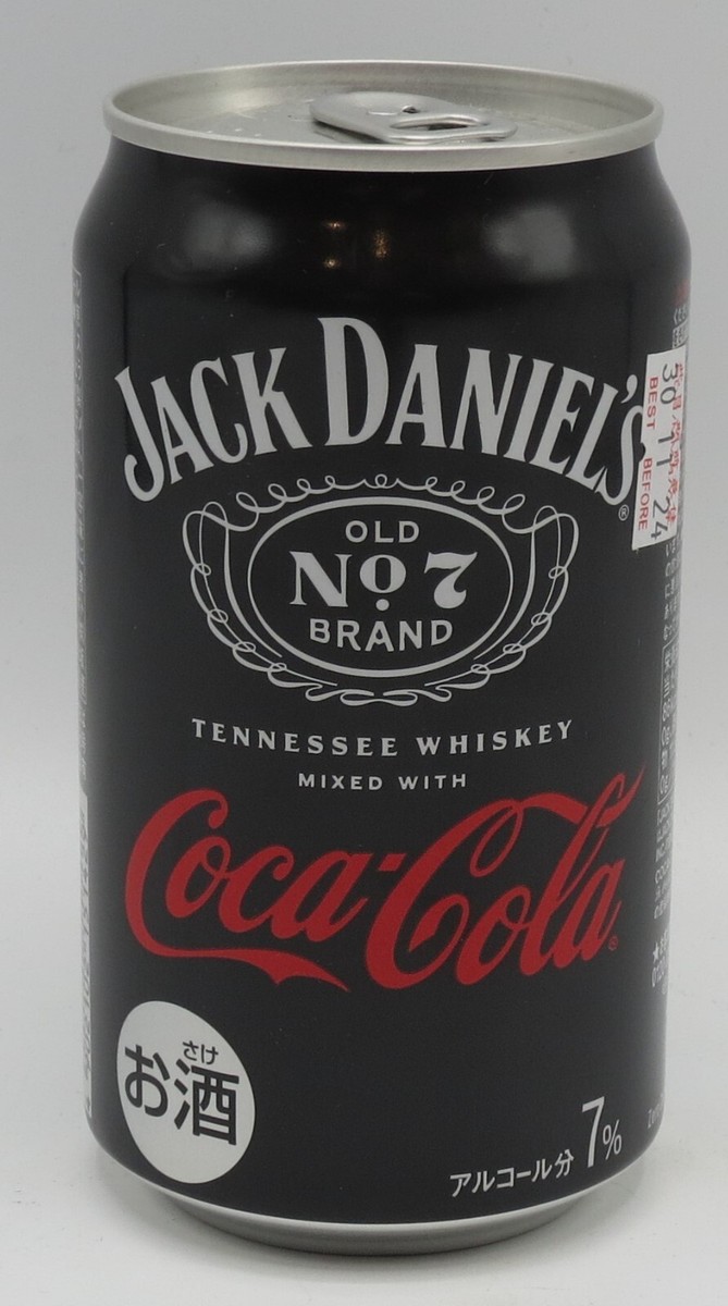 Coca-Cola Jack Daniels can 12fl oz JAPAN 2024 FULL | eBay
