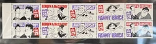 1991 Scott #2562-66 - 29¢ - COMEDIANS - Booklet Pane of 10 MNH