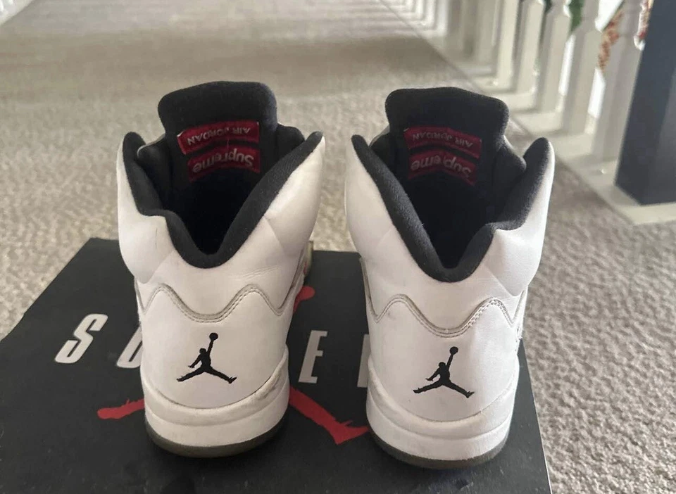 USADO SUPREME JORDAN 5 TALLA 10.5 Foto 4 de 4