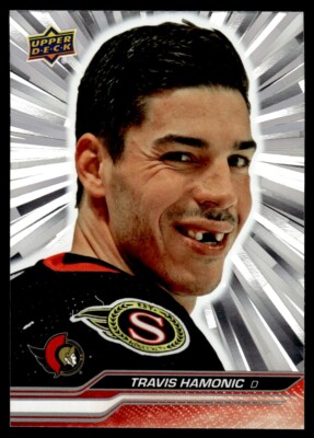 Travis Hamonic Outburst SP #595 2023-24 Upper Deck Ottawa Senators