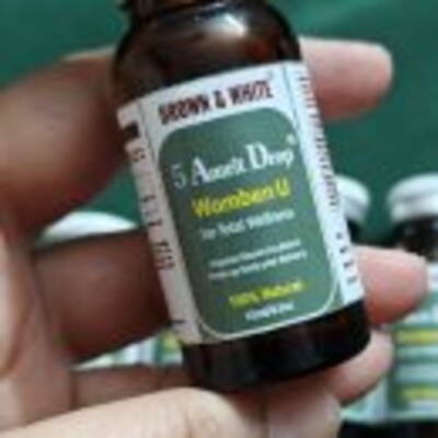 Brown & White 5-Amrit Drop  Women U  for Total Wellness, 100% Veg   15ml