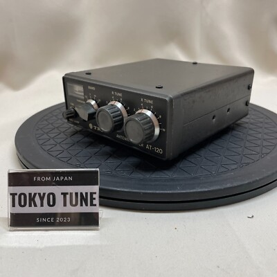 TRIO アンテナチューナー AT-120 TRIO Kenwood AT-120 Amateur Ham Radio Antenna Tuner Working for