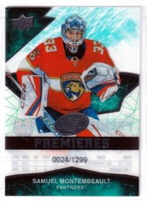 2018-19 Upper Deck Ice #63 Samuel Montembeault RC /1299 - Montreal Canadiens