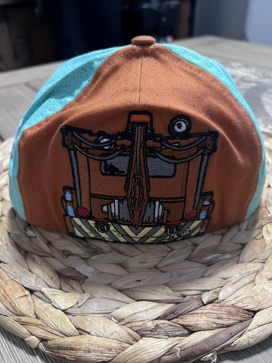 Disney Pixar CARS Tow Mater 59Fifty New Era Fitted Hat Kids 6 5/8