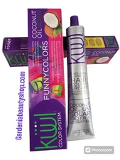 Kuul semi-permanent Hair Color 3.04oz– OCEAN BLUE  (Funny Colors)