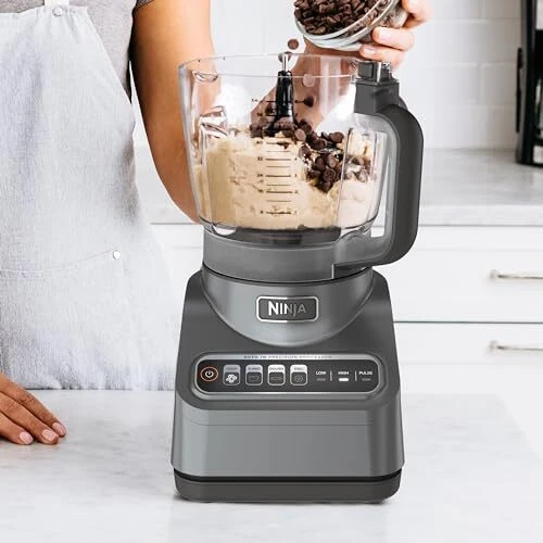 Ninja 1000 Peak Watt 9 Cup Food Processor with Auto iQ Technology Silver - Image 4 of 4