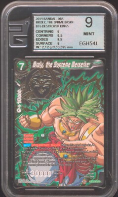 Dragon Ball CCG Broly, the Supreme Berserker (V.2 - Special Rare) EG 9
