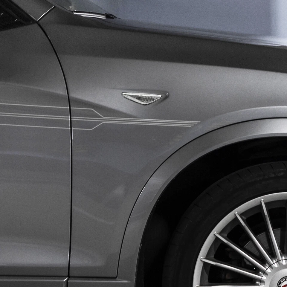 WEISSE LED Seitenblinker BMW X3 F25 X5 E70 X6 E71 E72 Alpina XD3 - Bild 2 von 4