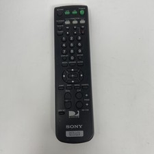 Genuine Sony RM-Y139 Satellite Receiver Remote Control Black Original WORKS