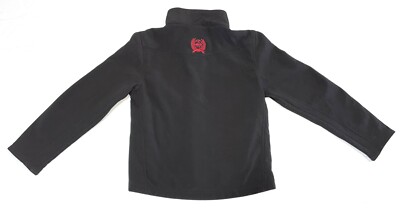 Cinch Boy's Soft Shell Jacket Insulated Black & Red Size XL Zip Up Cowboy MINT