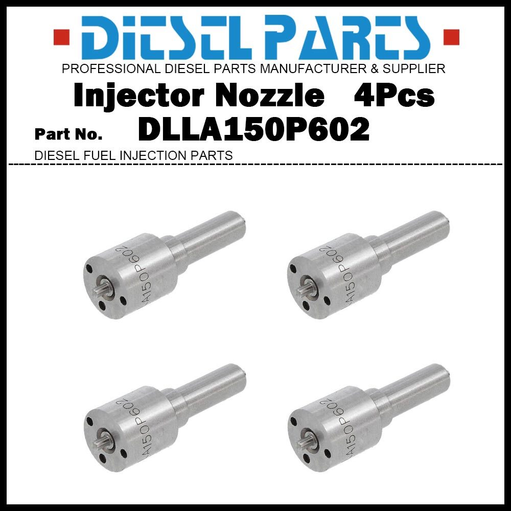 4Pcs Diesel Injector Nozzle Tip DLLA150P602 for Toyota 1Z 2Z 11Z
