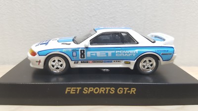 1/64 Kyosho NISSAN SKYLINE GT-R FET SPORTS R32 GROUP A #8 diecast