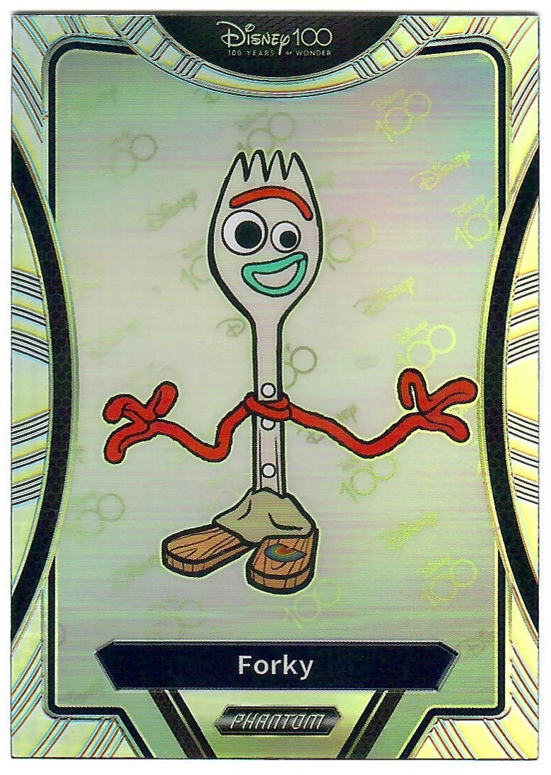 Forky Toy Story 2023 Kakawow Phantom Disney 100 Years of Wonder SILVER