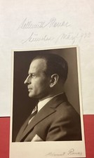 HELMUTH RENAR,1892-1967 Schausp.u.Regisseur,eigenh.Signatur auf Albumblatt,1932