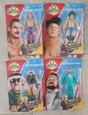 WWE Mattel flashback BAF complete set moc new HOWARD FINKEL Orton Rick Rude