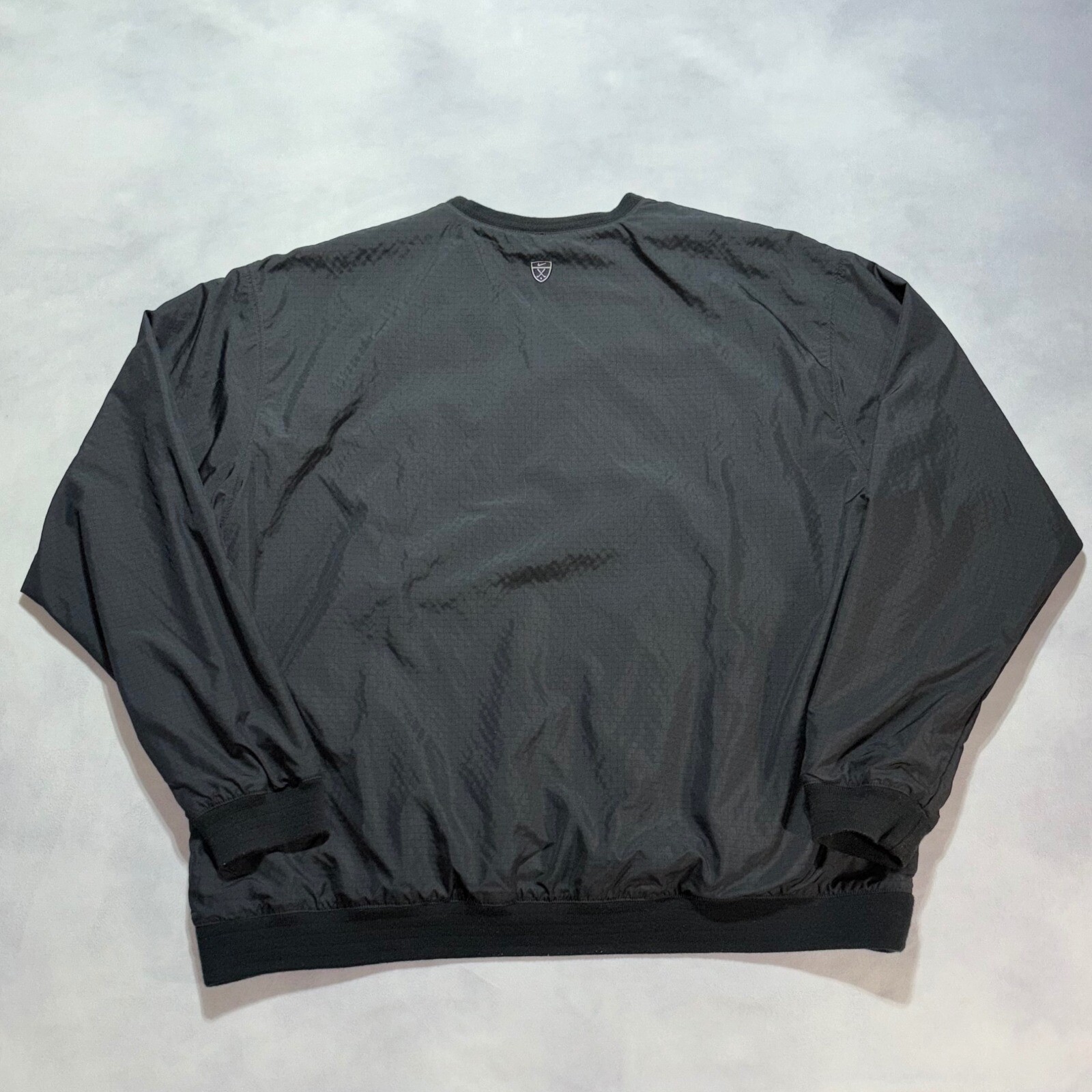 SACAI X NIKE Vintage Nike Golf Pullover Giacca a Vento Reversibile Leggero Nero Uomo XL