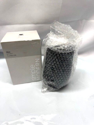 Simple Modern 12 oz SPIRIT  Tumbler-Black  *New-Box Damage