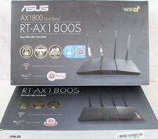 2 AROUTER ASUS AX1800 RT-AX1800S Dual Band WiFi 6 Extendable Router 1 New ZZ