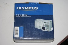Olympus Camedia C-315 Zoom 5.1MP Digital Camera boxed with case