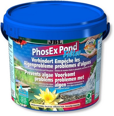 JBL PhosEx Pond Filter Phosphatentferner Teich (Granulat) gegen Algen - 2,5 kg