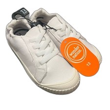 NWT Wonder Nation White Sneakers with Minimal...