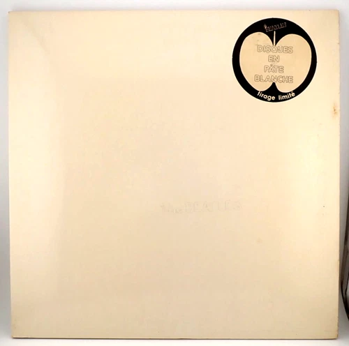 THE BEATLES White Album 2Lp "WHITE VINYL" French Press w/Hype N-MINT LP-371