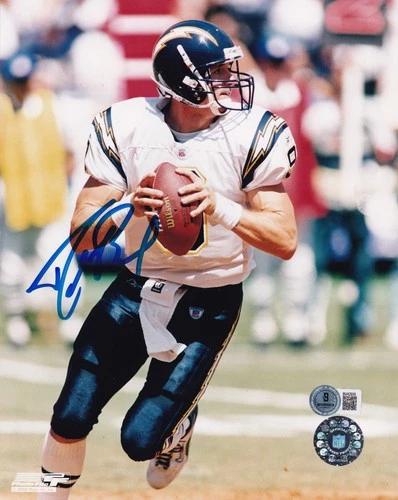 DREW BREES SIGNED AUTO'D 8X10 PHOTO BAS COA SAN DIEGO CHARGERS PURDUE SAINTS A