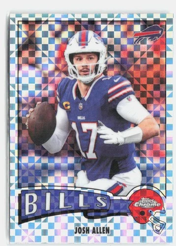2025 Topps Chrome Josh Allen Base (RAW)