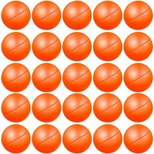 VOSAREA 25pcs 4cm Balls Plastic Hollow Bingo Balls Raffle Balls Round Vending...