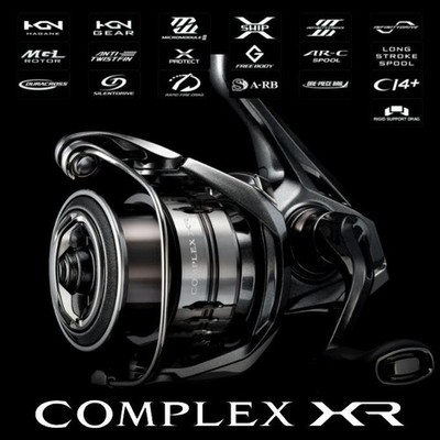 Shimano 25 Complex XR C2500 F4 XG (2025 Model) Spinning Reel/Black