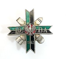 Polen Abzeichen Regimentsabzeichen 18. Artillerie Brigade Boleslawiec