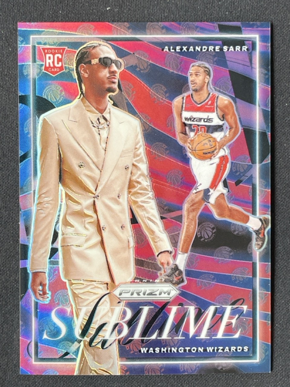Alexandre Sarr 2024-25 Panini Prizm Sublime SSP RC #11