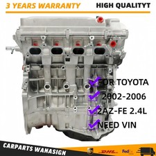 2az-fe 2.4 Long Block Engine Assembly For 2002-06 Toyota Camry Remanufactured