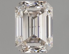 Emerald Cut 1.40 CT Cert. GIA Natural Mined Diamond Loose J color SI1 clarity 3042.43 per carat