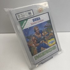 Mercs Sega Master System NEW SEALED GRADED 90 Gold Label VGA WATA