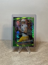 2025 Panini Prizm Justin Herbert Neon Green Pulsar