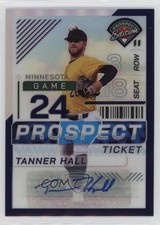 2024 Panini Prospect Edition Purple Prizm Signatures 78/125 Tanner Hall Auto 8d2