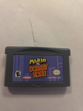 Mario Vs. Donkey Kong Nintendo Game Boy Advance GBA Tested and Working