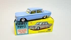 1965 Corgi Toys 229 Chevrolet Corvair  4 Door Sedan Purple Car Model Mint Box