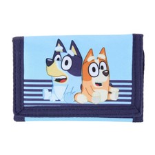 Textiel Trade Nickelodeon's Kid's Bluey  Bingo Hoo  Loop Tri-Fold Wallet