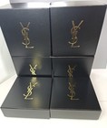 YSL Saint Laurent Empty Gift Boxes 8.5" x 8.5" x 3" BLACK Authentic Lot Of 10