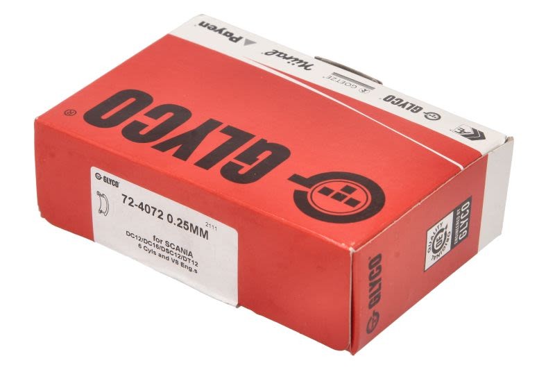 Coussinet de vilebrequin GLYCO 72-4072 avec alliage antifriction haute durabilité