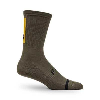 defend Socken 20cm grün FOX Racing FOX Racing Bekleidung