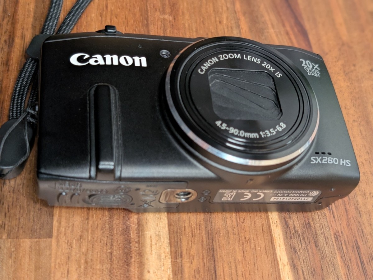 Excellent Canon PowerShot SX280 HS 12.1MP zoom Digital Camera