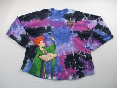 Disney Hocus Pocus Spirit Jersey Shirt Mens Large Purple Tonight We Fly