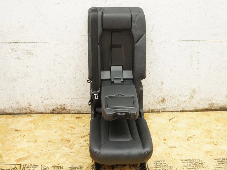 2017 - 2019 Audi Q7 4M Seat Leather 2Nd Row Cushion W Cup Middle Holder Rear Oem Foto 4 de 4
