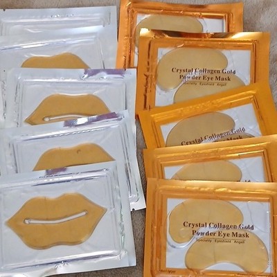 Crystal Collagen Gold Collagen Under Eye Firming Mask Gold Eye Patches