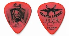 Miranda Lambert Orange Tour Guitar Pick